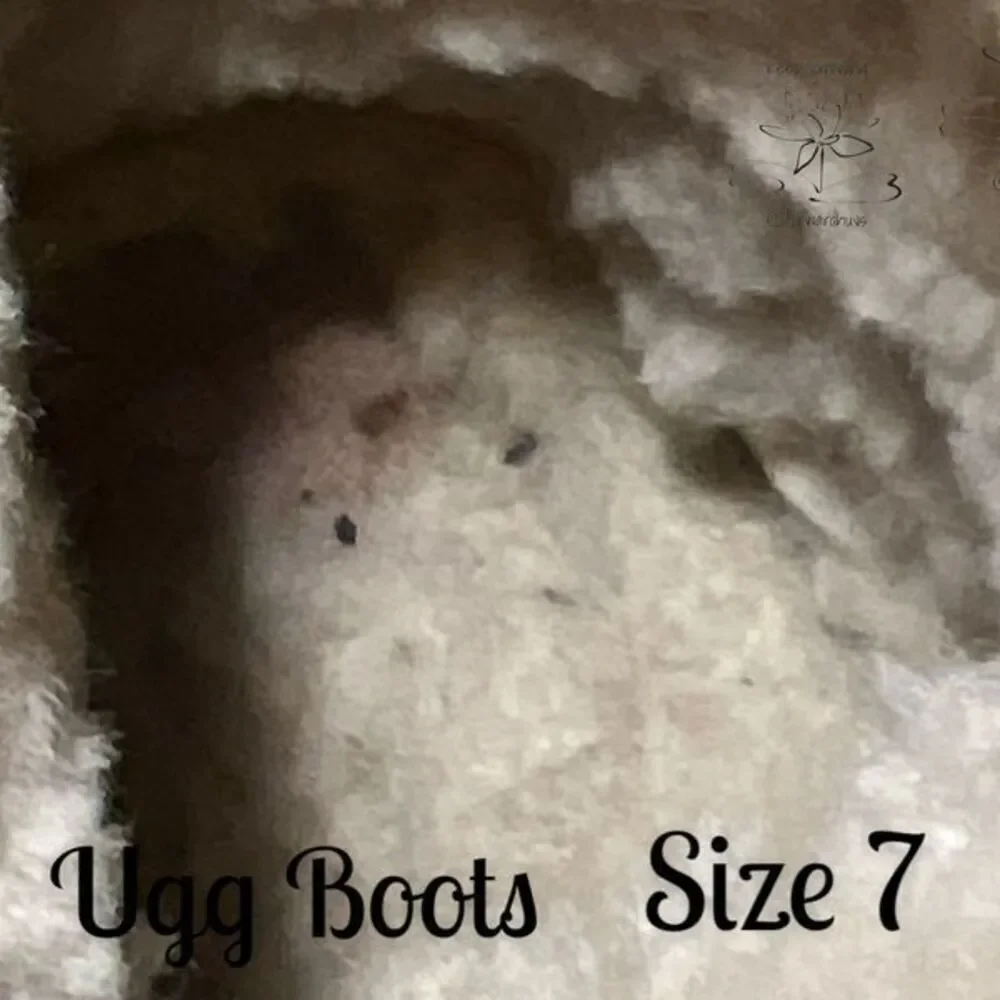 Pre-Owned UGG Sunset Tall Brown Shearling Boots - Size 7